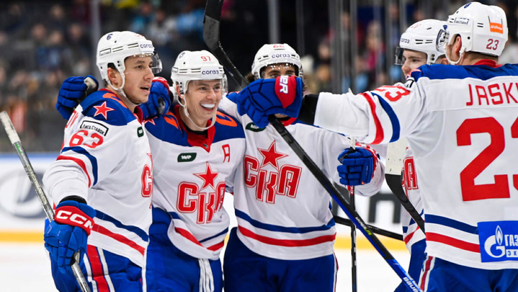 СКА в игре с минским «Динамо»