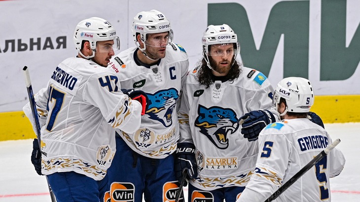 «Барыс» в матче с «Авангардом»