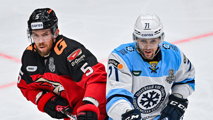 Первый матч серии между «Авангардом» и «Сибирью»