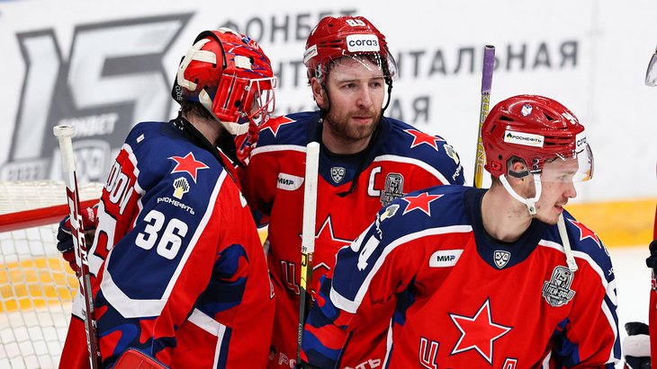 ЦСКА в первом матче серии