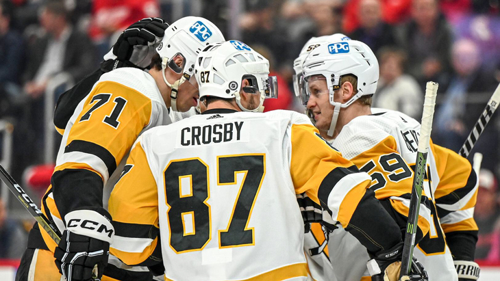 «Питтсбург» в игре с «Детройтом»