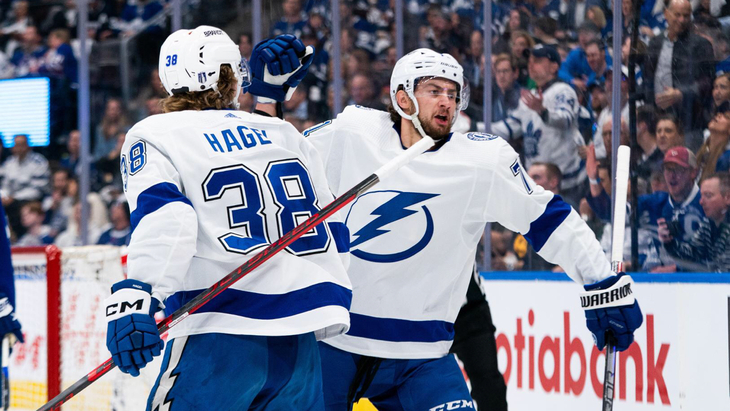 «Тампа-Бэй» в матче в Канаде