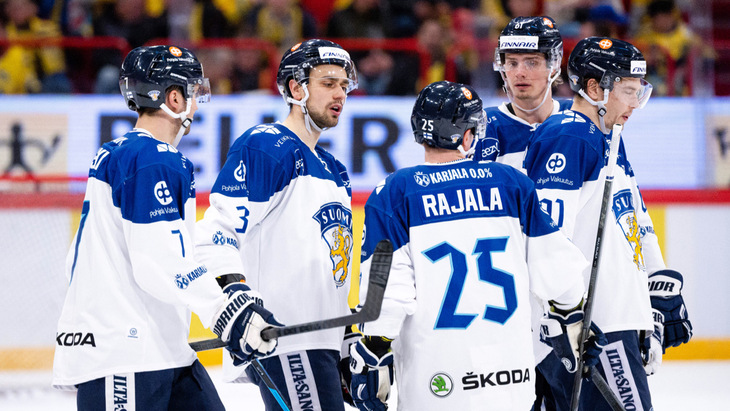 Финляндия в матче Кубка Beijer