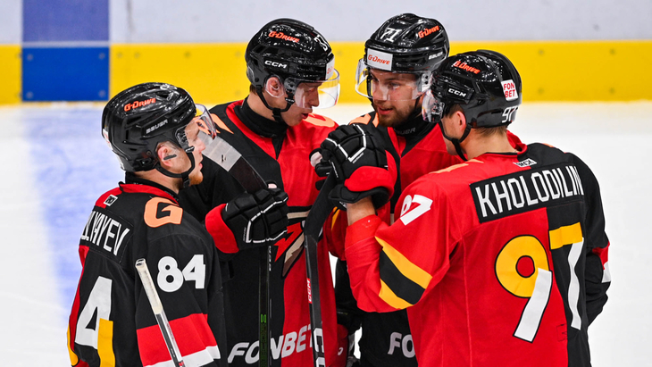 «Авангард» в предсезонной игре с «Барысом»