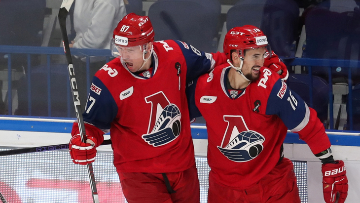 «Локомотив» в матче с «Трактором»