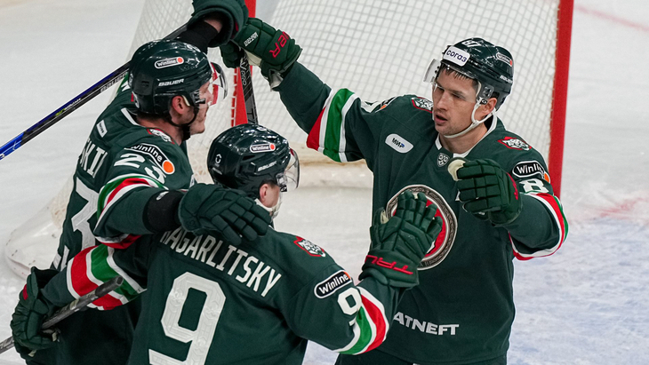 «Ак Барс» в матче с «Витязем»