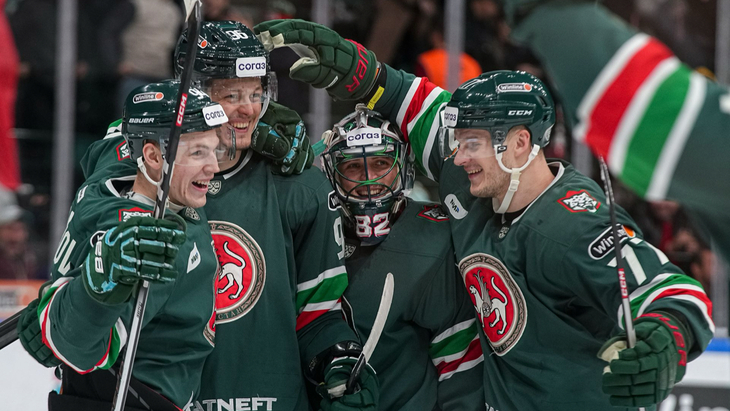 «Ак Барс» в матче с «Авангардом»