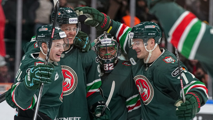 «Ак Барс» в победном матче с «Авангардом»