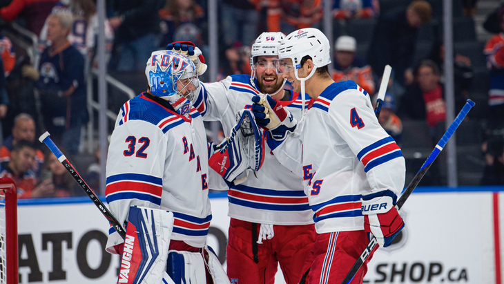 «Рейнджерс» не проигрывают в течение пяти последних матчей