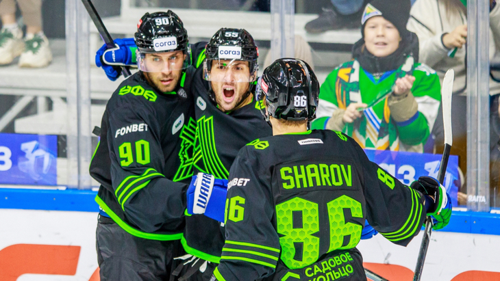 «Салават Юлаева» в матче с «Сибирью»