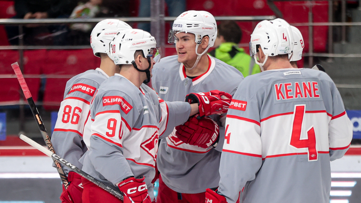 «Спартак» в игре с «Витязем»