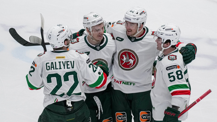 «Ак Барс» в игре с «Барысом»