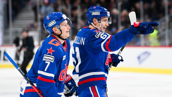 СКА в матче с «Торпедо»