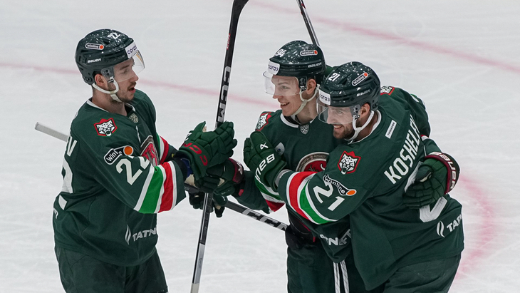 «Ак Барс» в игре с «Локомотивом»