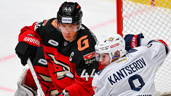 «Авангард» в предыдущем матче с «Металлургом» Мг