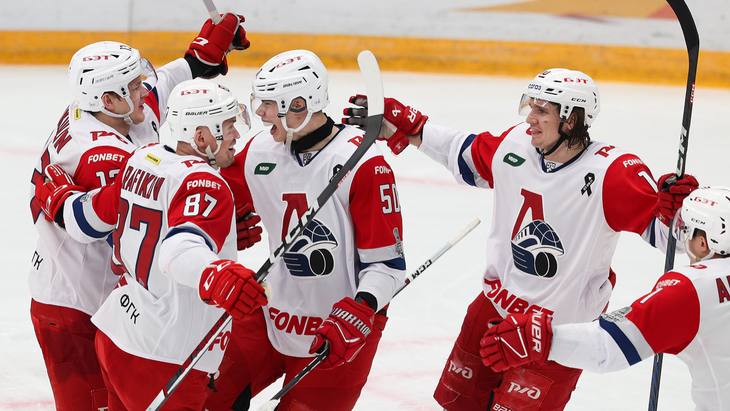 «Локомотив» в третьем матче серии