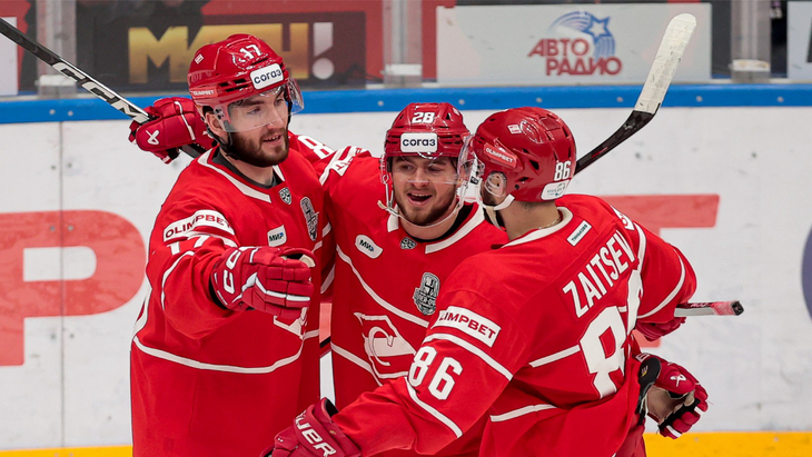 «Спартак» в третьем матче серии