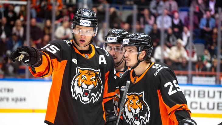 «Амур» в матче с «Динамо» Москва