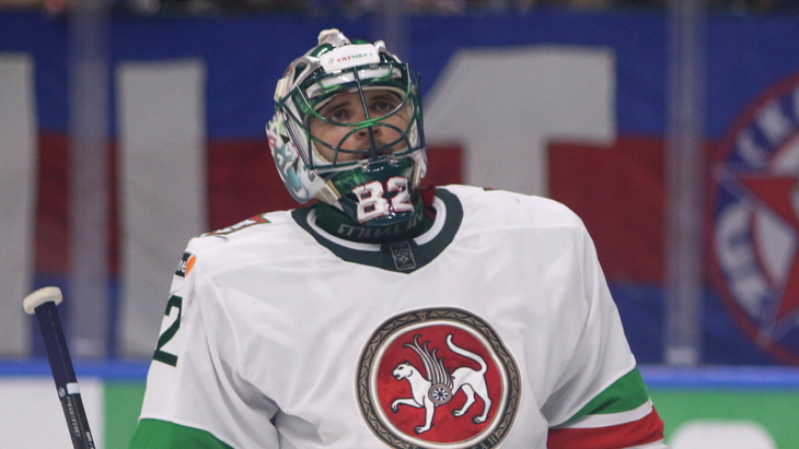 Тимур Билялов — голкипер «Ак Барса»