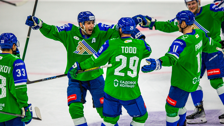 «Салават Юлаев» в матче с «Торпедо»