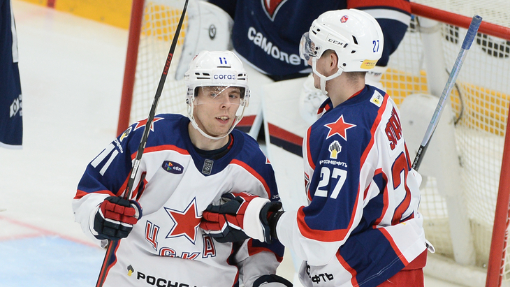 ЦСКА в матче с «Торпедо»