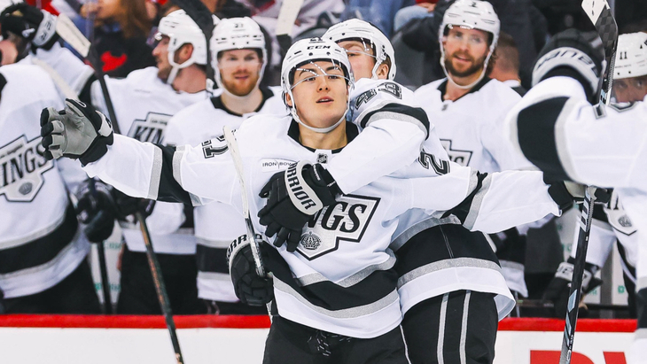 «Лос-Анджелес» в матче с «Нью-Джерси»