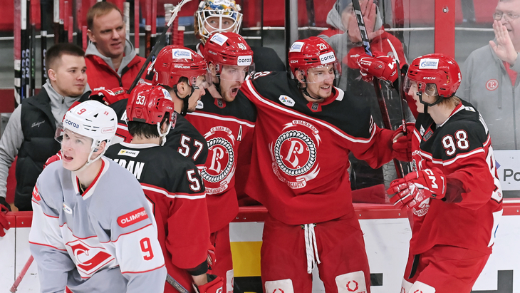 «Витязь» в матче со «Спартаком»