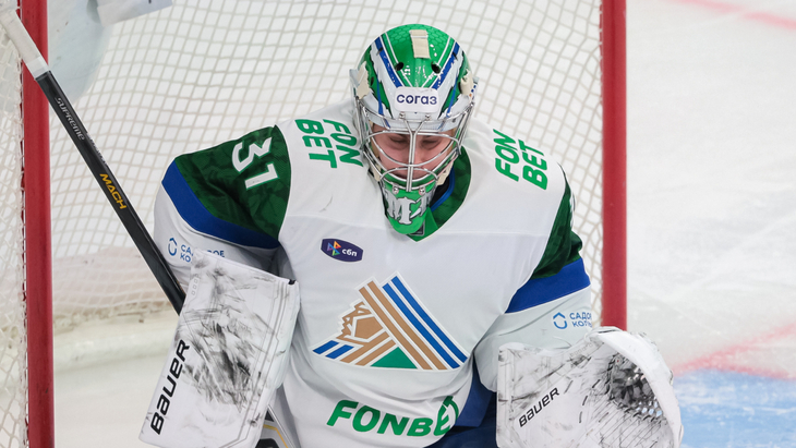 Александр Самонов — голкипер «Салавата Юлаева»