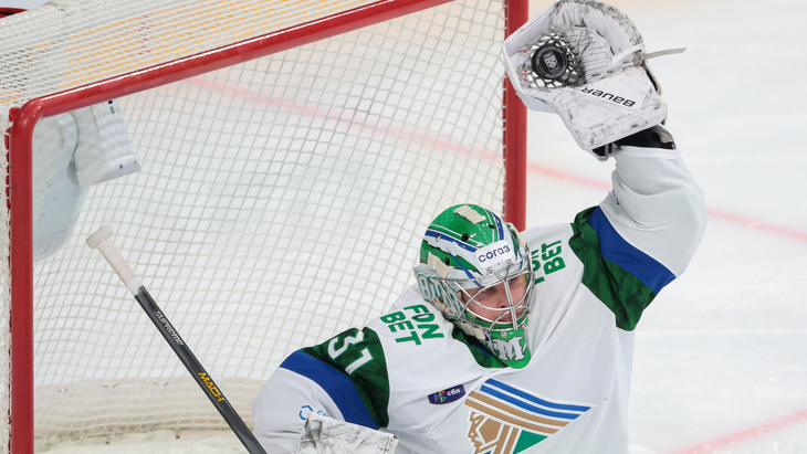 Александр Самонов — голкипер «Салавата Юлаева»