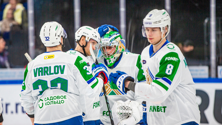 «Салават Юлаев» в матче с «Сибирью» в регулярке
