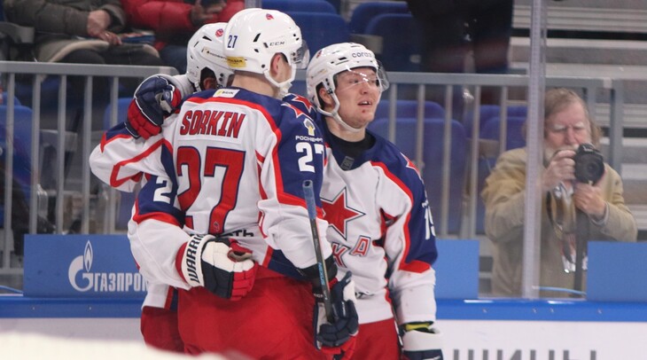 Максим Соркин, игрок команды ЦСКА