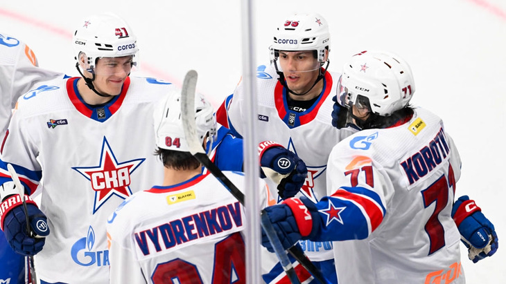 СКА в матче с «Ладой»