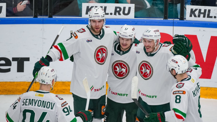 «Ак Барс» разгромил «Нефтехимик»