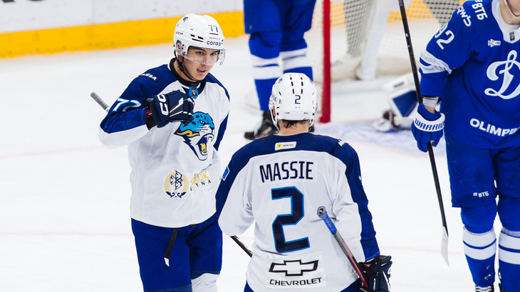 «Барыс» в гостях разгромил «Динамо»