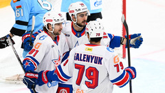 СКА в матче против «Динамо» Минск