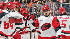 «Каролина» в матче с «Филадельфией»