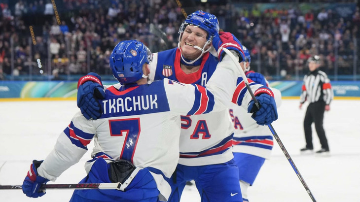 США разгромили Латвию