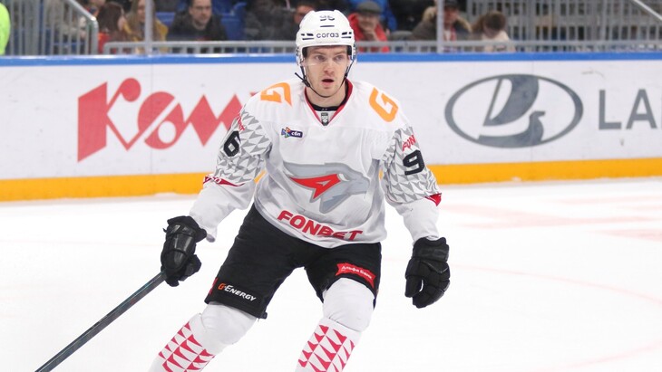 Дмитрий Рашевский, игрок хоккейной команды «Авангард»