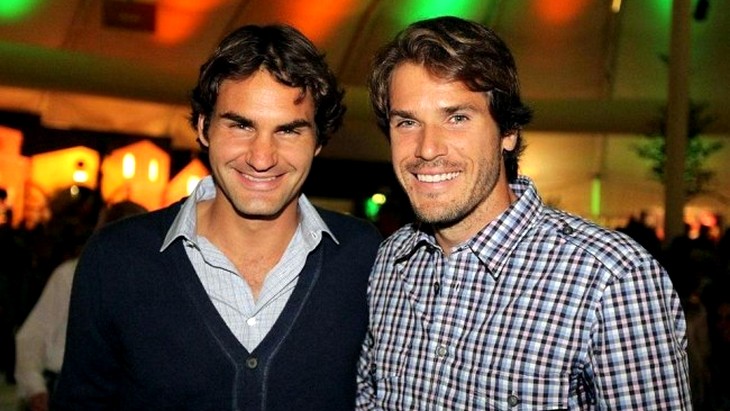 Роджер Федерер и Томми Хаас