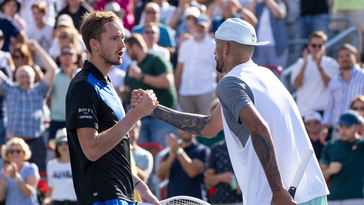 Даниил Медведев проиграл Нику Кирьосу на недавнем «Мастерсе» в Монреале