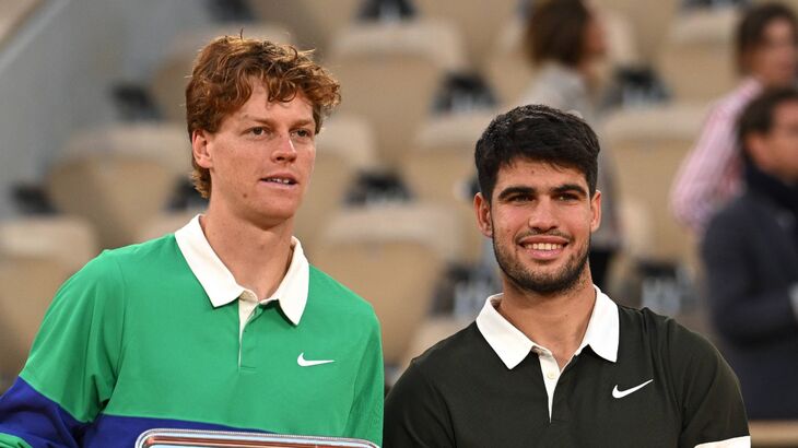 Янник Синнер и Карлос Алькарас