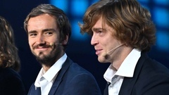 Даниил Медведев и Андрей Рублев