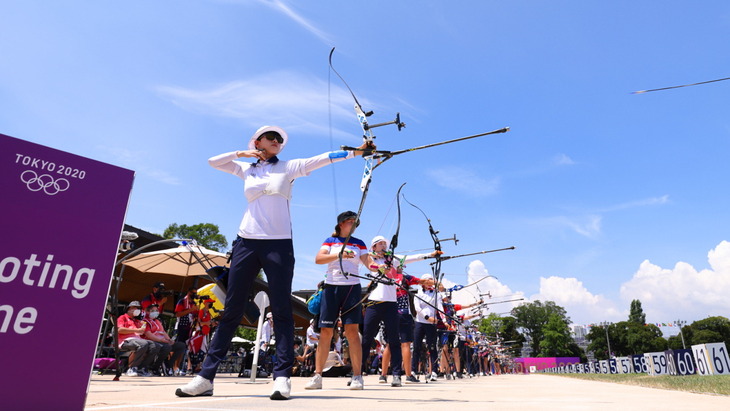 Женская сборной России по стрельбе из лука вышла в финал ОИ-2020