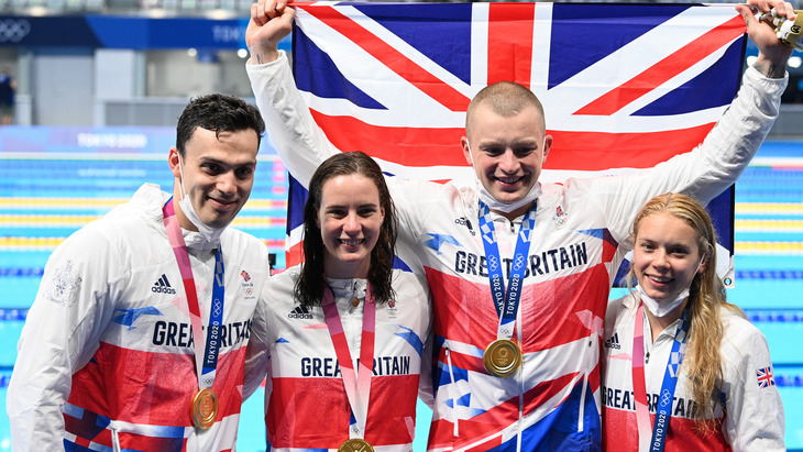 Британские пловцы