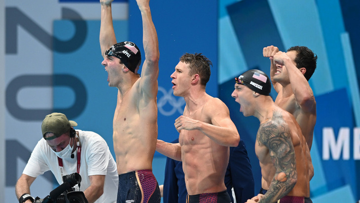 Американские пловцы