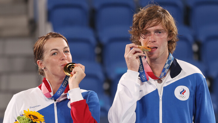 Анастасия Павлюченкова и Андрей Рублев