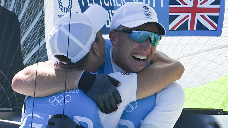 Британцы выиграли золото Олимпиады в парусном спорте