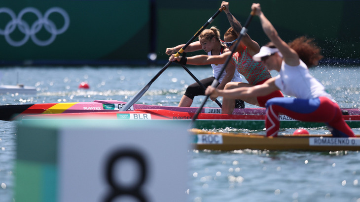 Российские байдарочницы пробились в четвертьфинал ОИ на 500-метровке