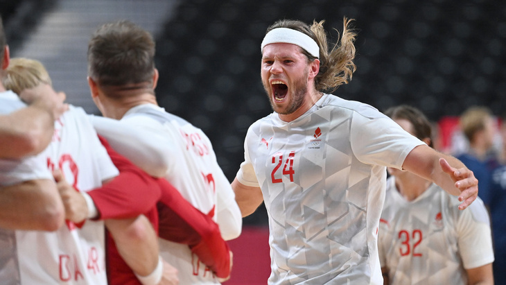 Гандболисты сборной Дании