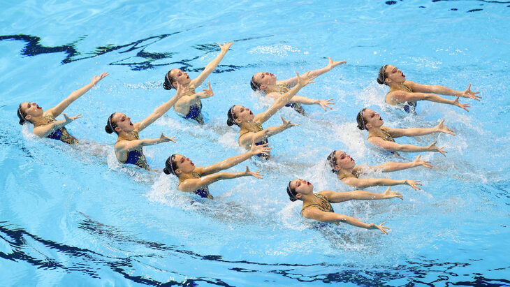 Российские синхронистки